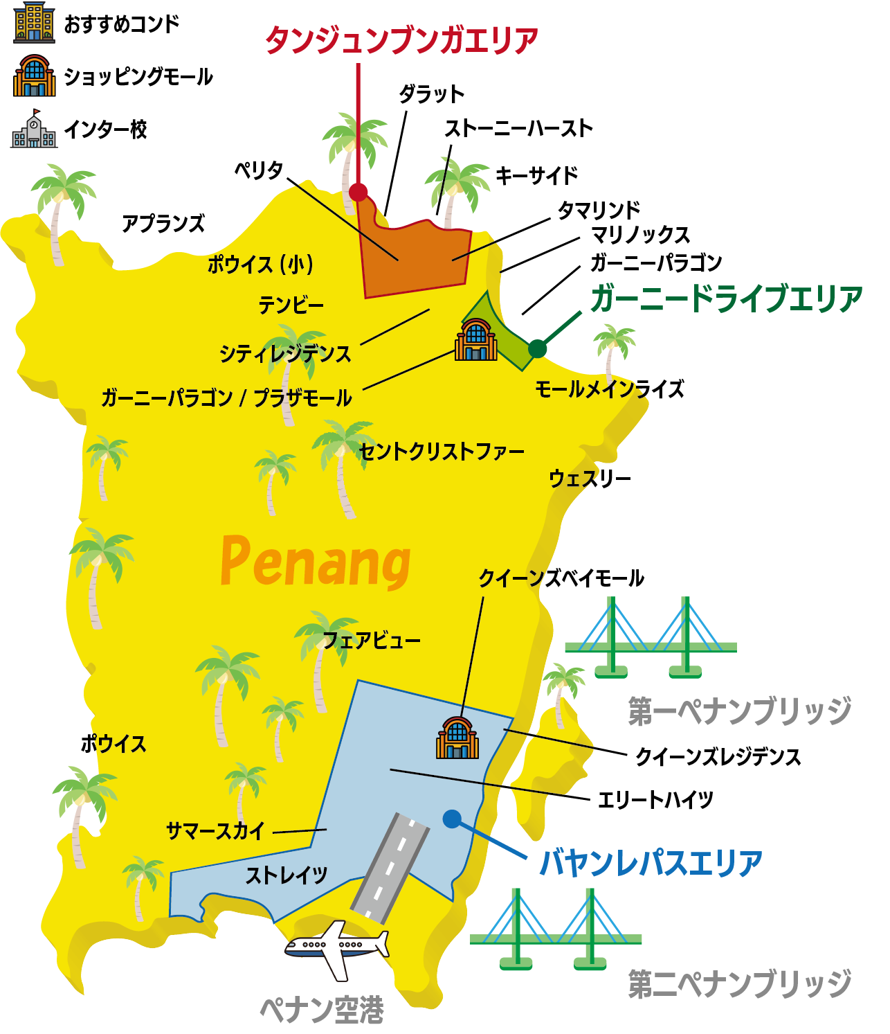 Penang Map